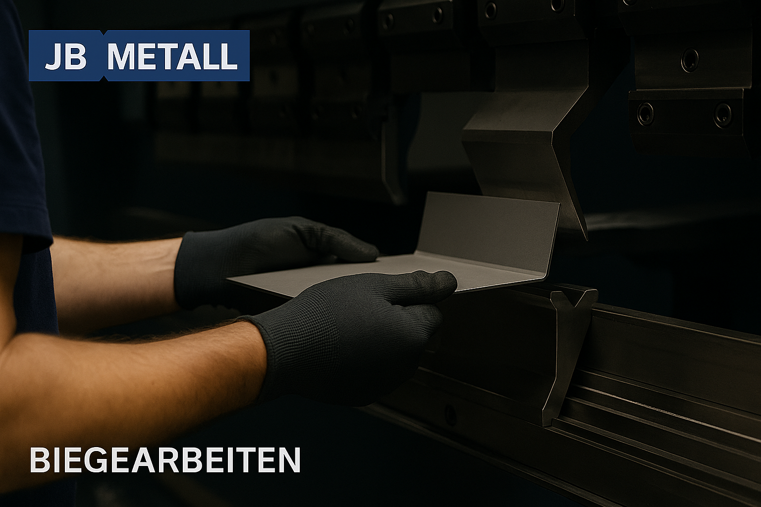 Biegearbeiten an blech