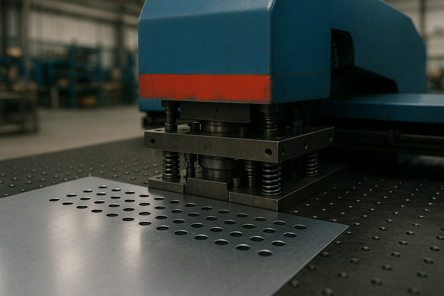 stanzarbeiten an blech bei JB METALL